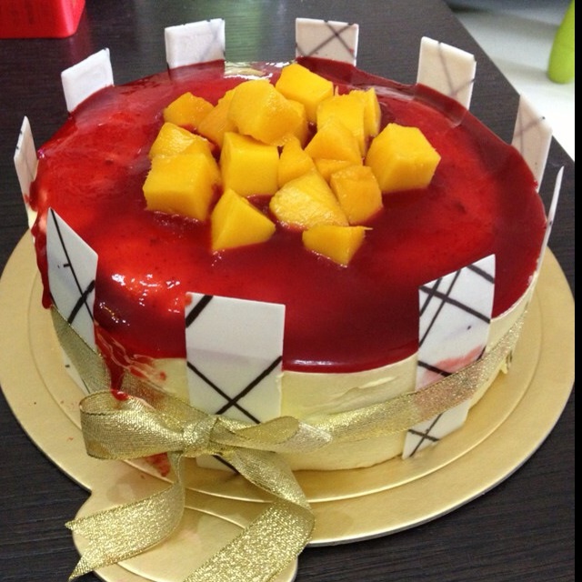 芒果芝士蛋糕（8寸）