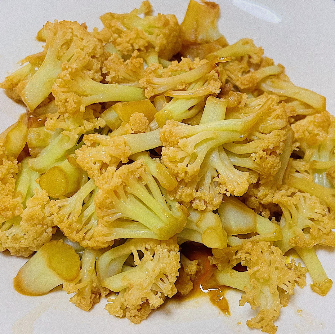 老丁的私房菜-干锅花菜