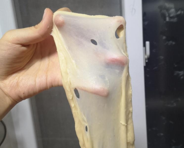 纯奶手撕吐司的做法 步骤1