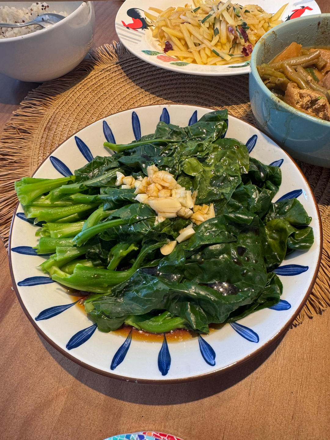 白灼芥蓝