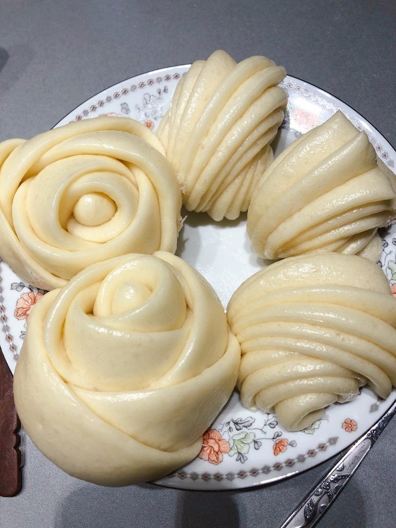 玫瑰花馒头