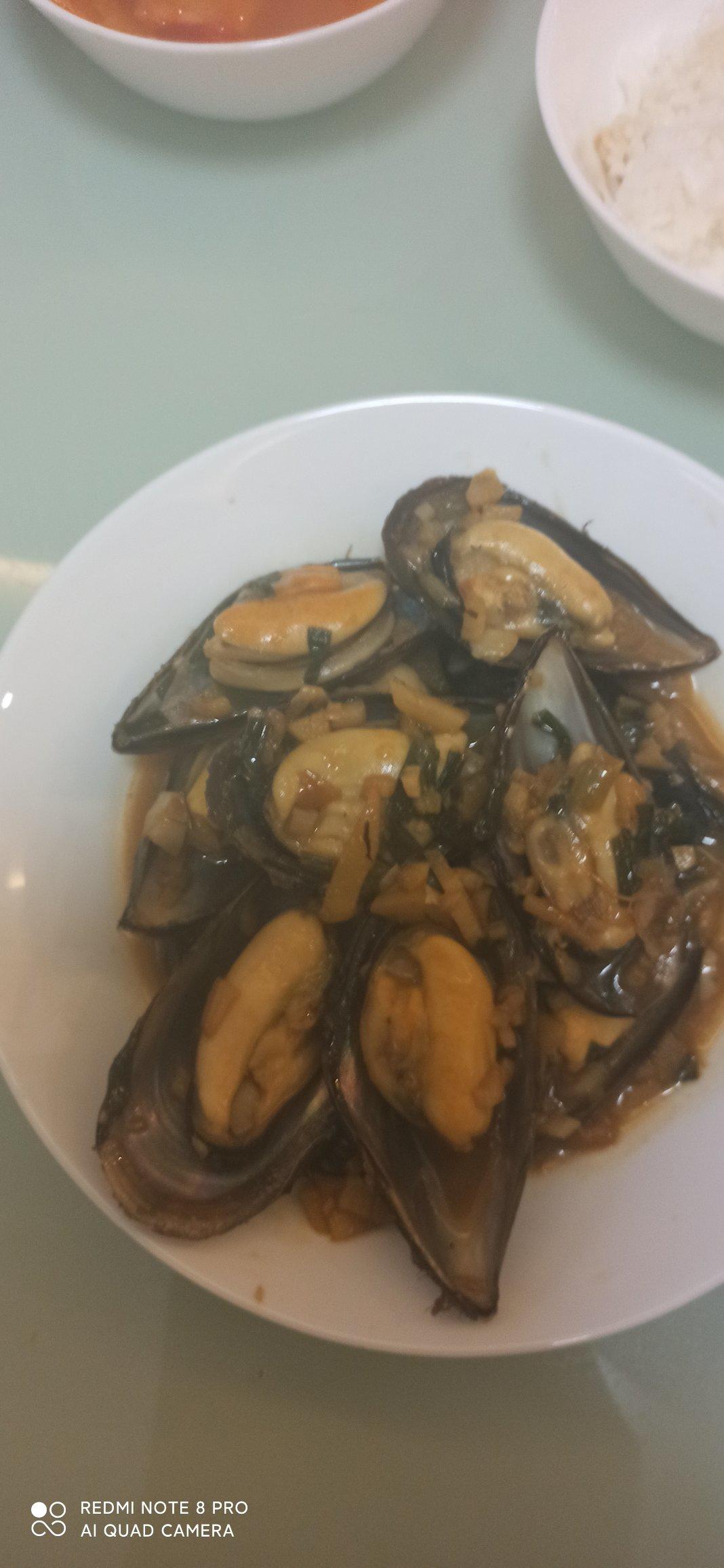 爆炒青口贝