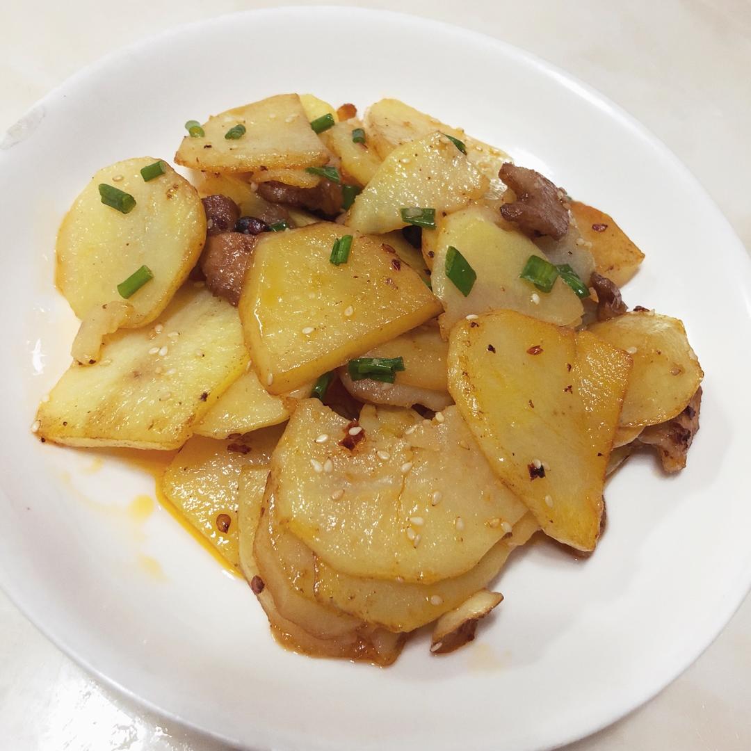 干锅土豆片