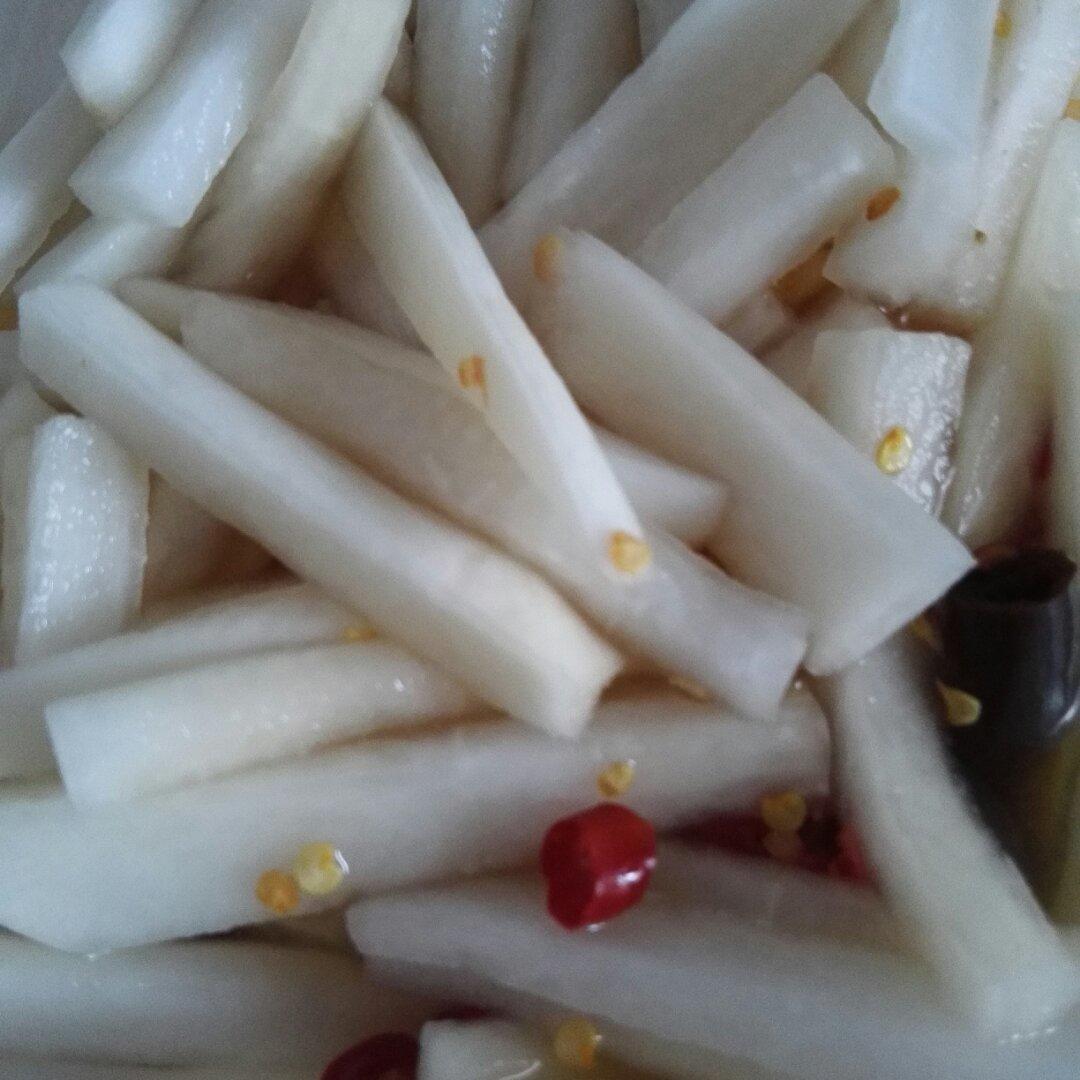 酸甜脆爽腌萝卜