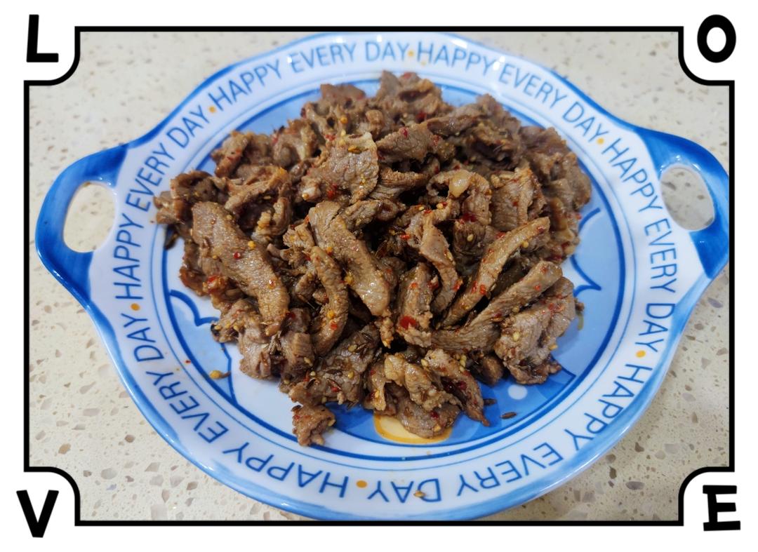 孜然羊肉片