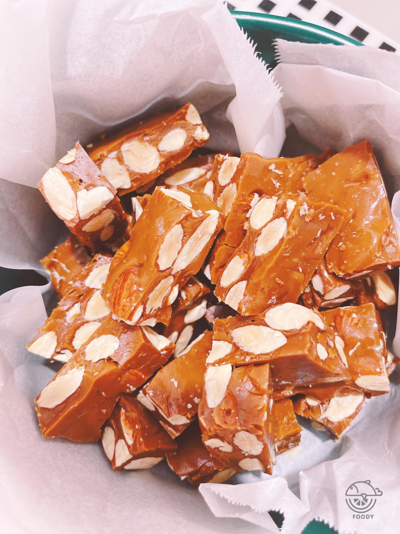 海盐杏仁太妃糖