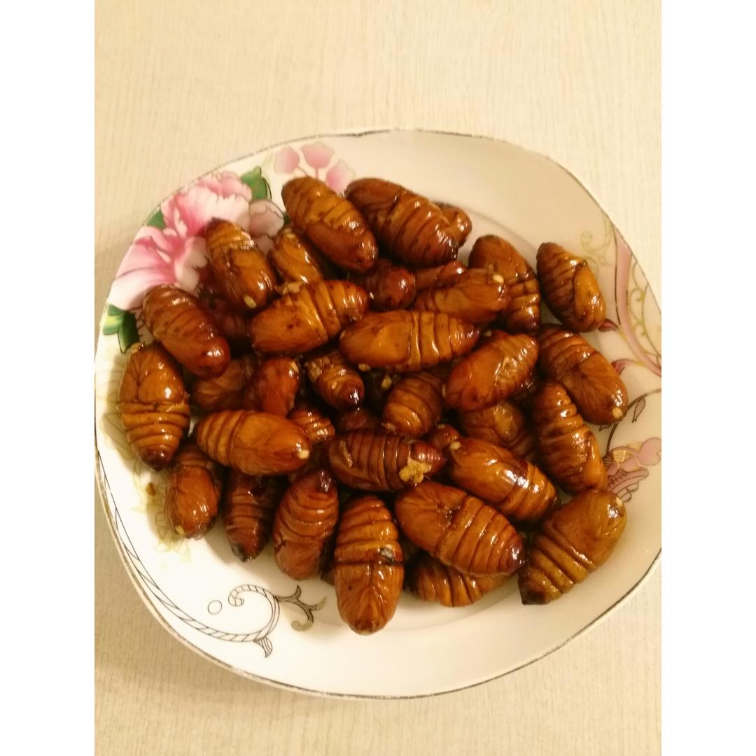清炒蚕蛹