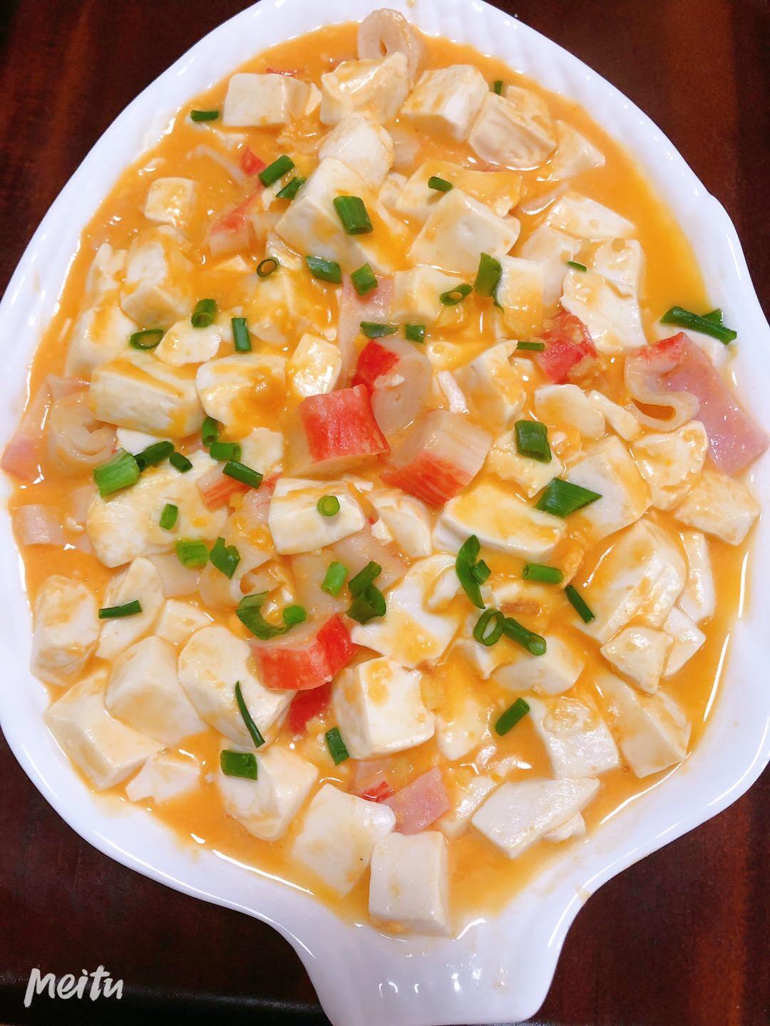 【蟹黄豆腐】