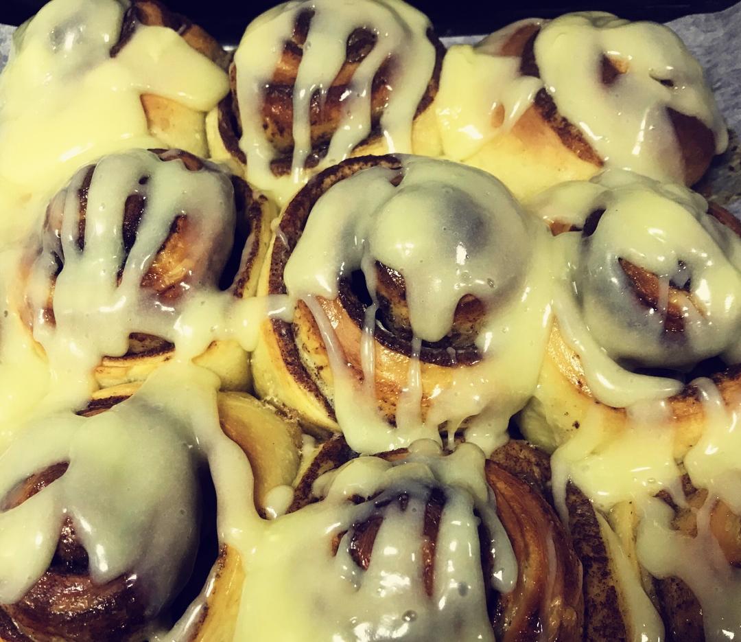 一次成功的正宗美国肉桂卷 The Best Cinnamon Rolls