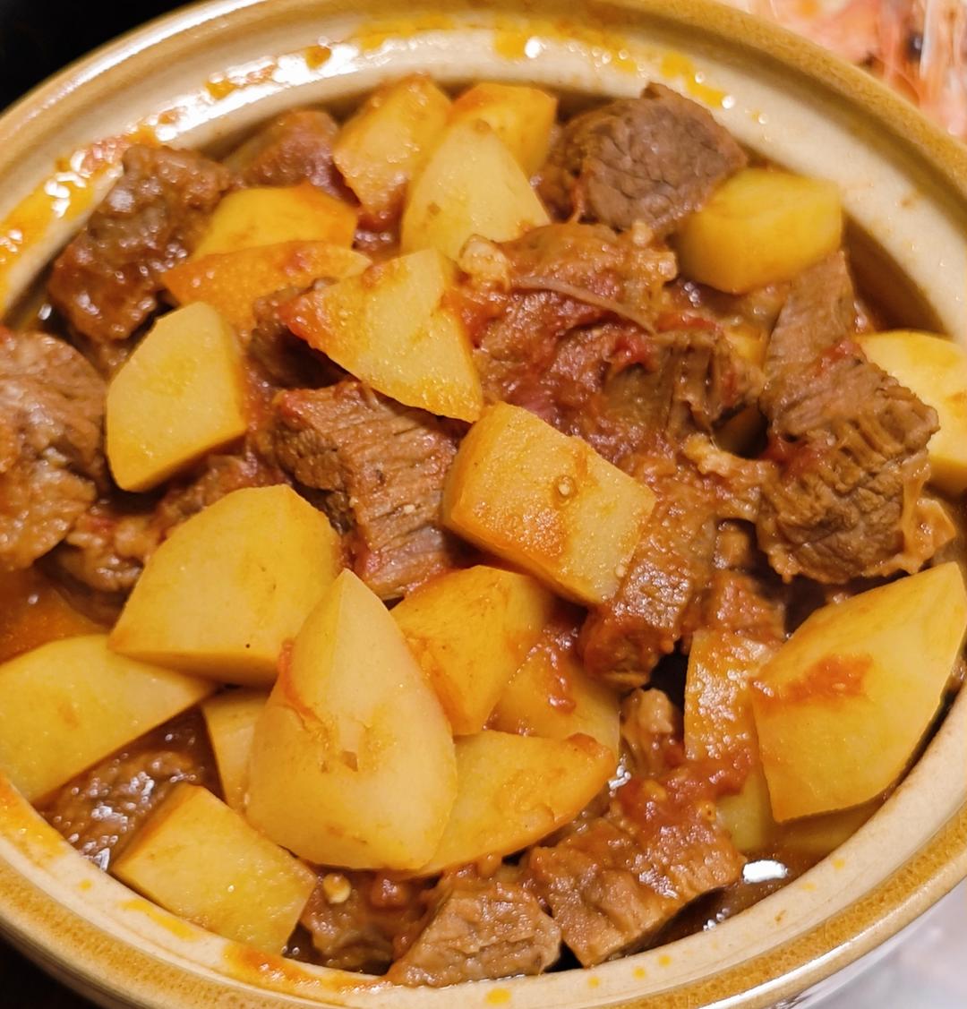 番茄土豆炖牛腩