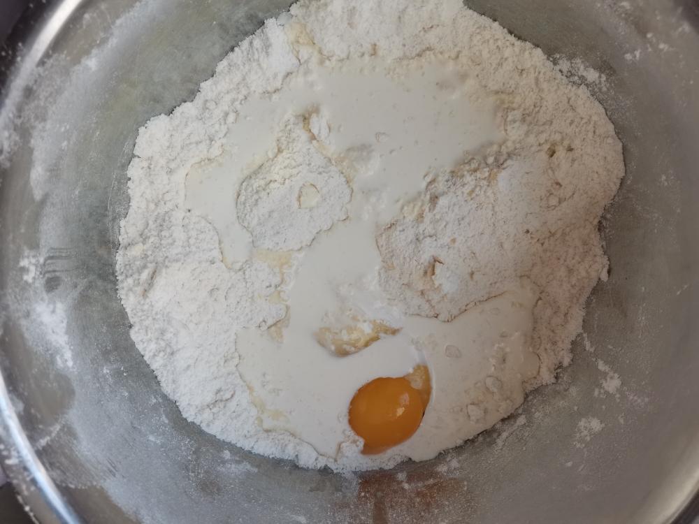 纯奶手撕吐司的做法 步骤1