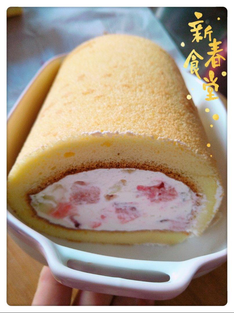 原味蛋糕卷