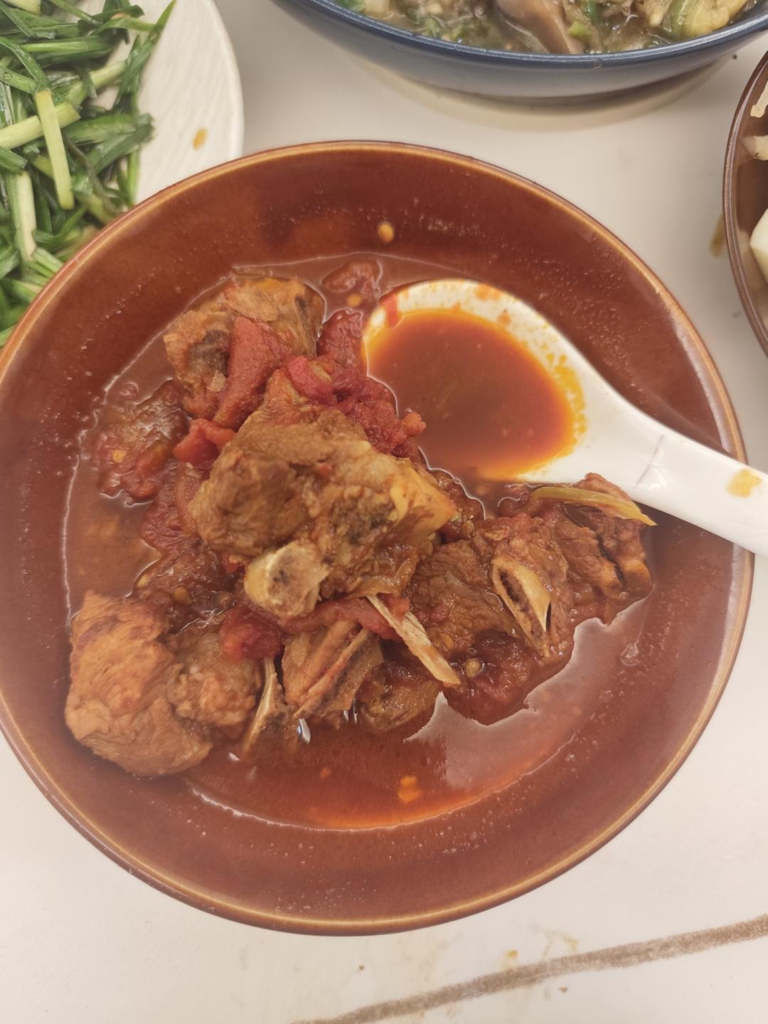 舔盘番茄排骨