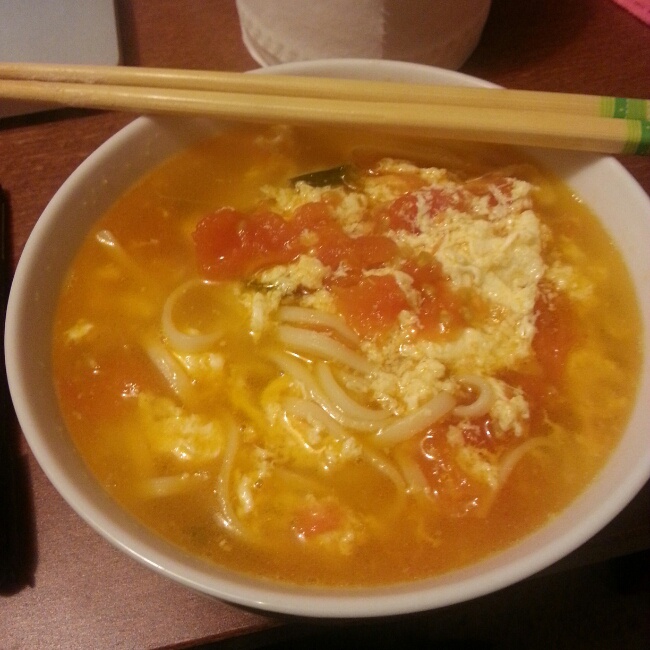西红柿鸡蛋面