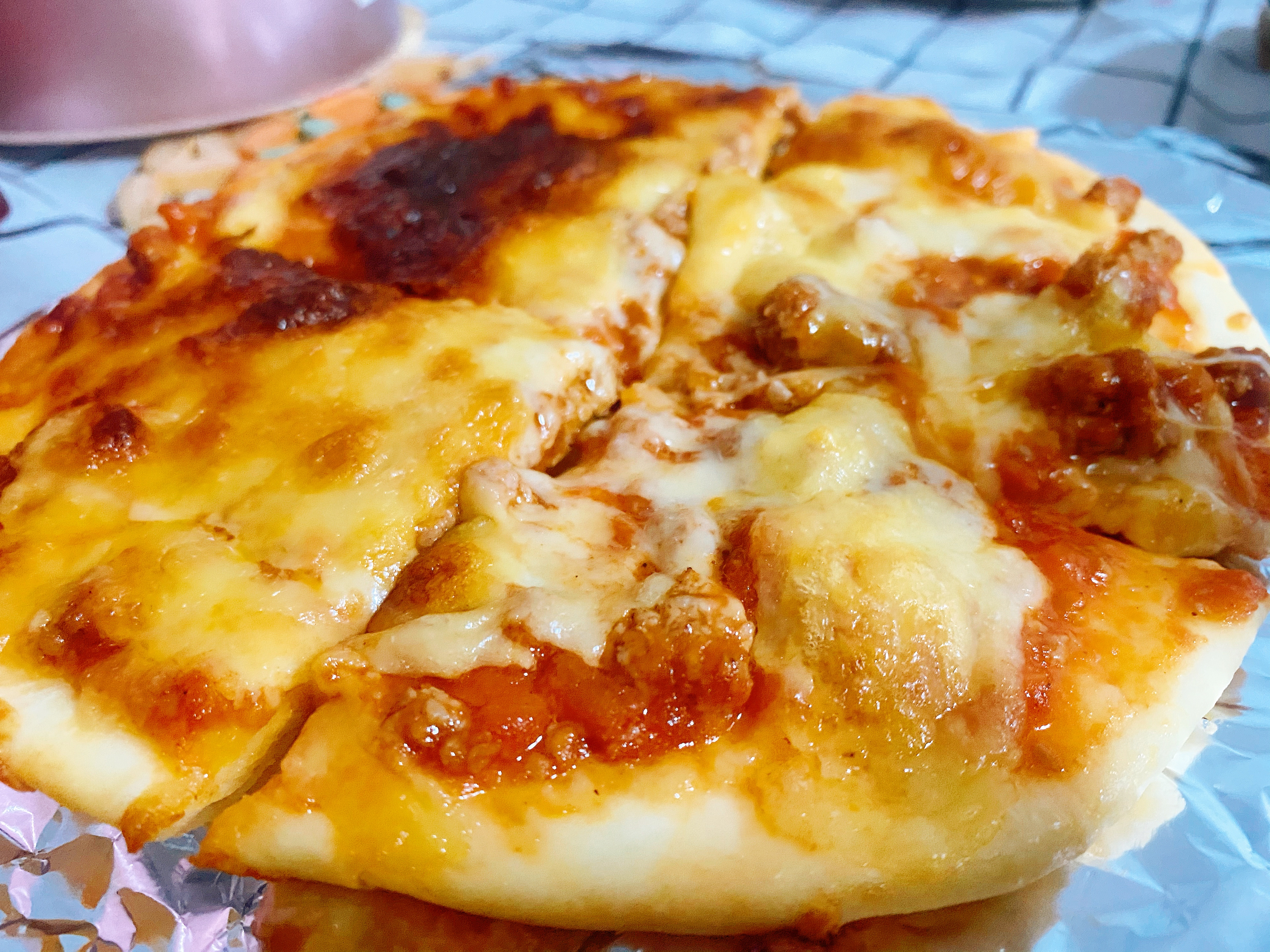 简单易做的披萨【意式肉酱披萨】的做法 步骤10