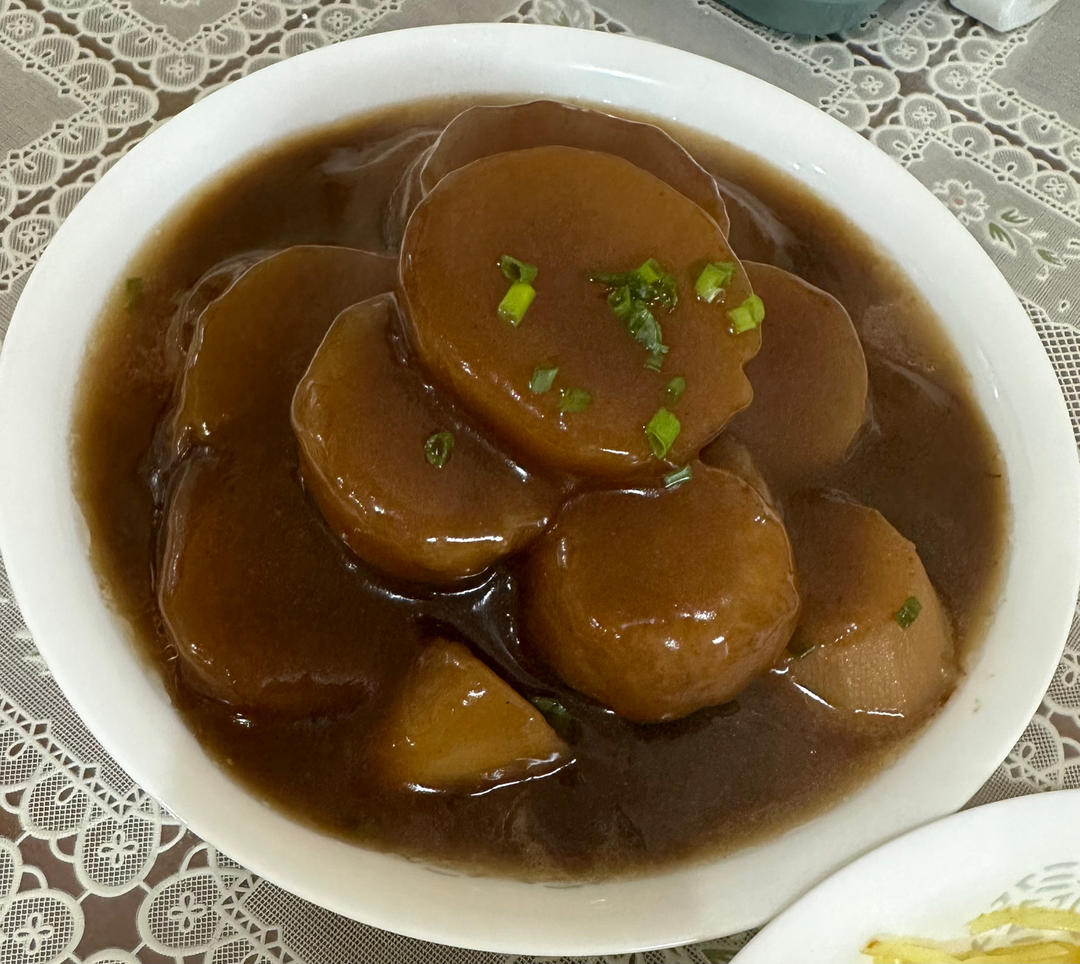 素烧白萝卜