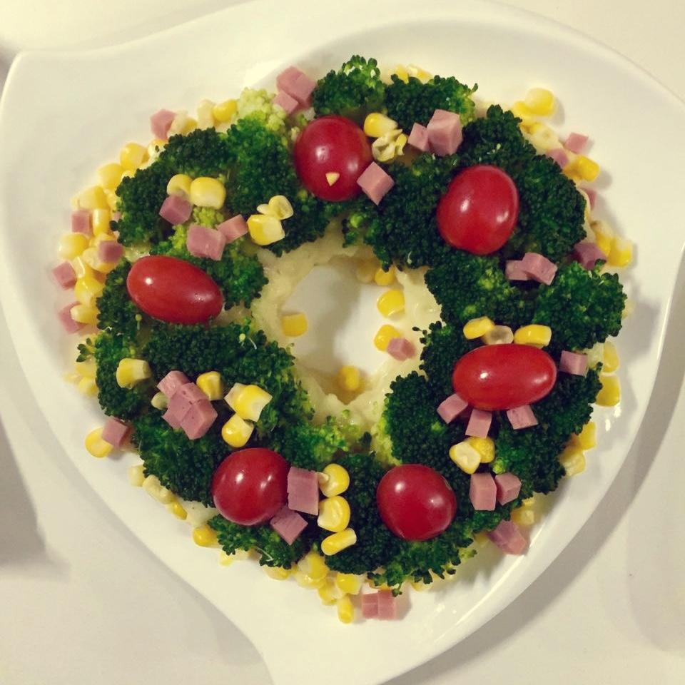 圣诞花环沙拉