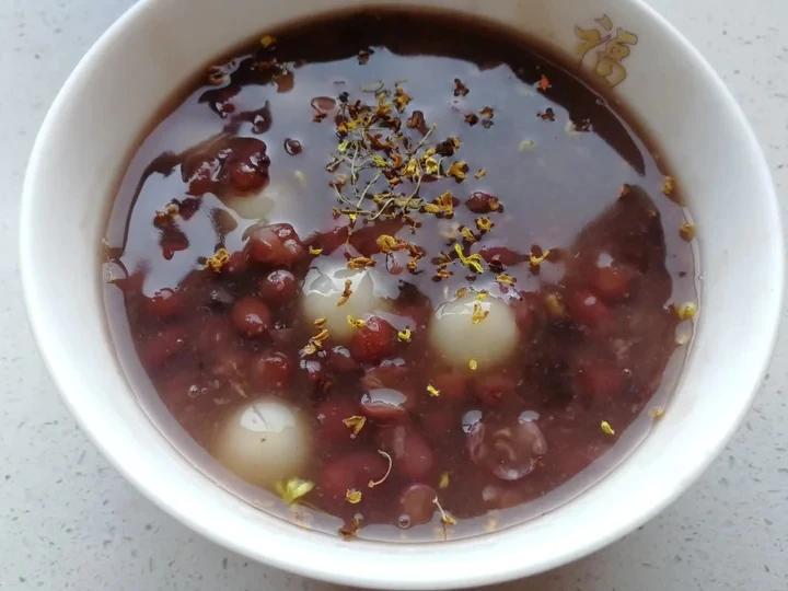 【in南京】桂花赤豆小元宵