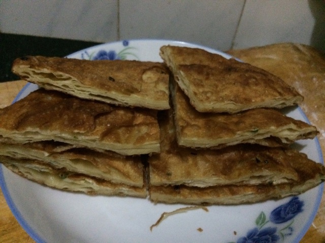 家常葱油饼