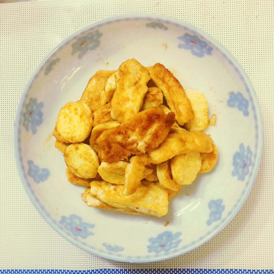 蚝油煎豆腐