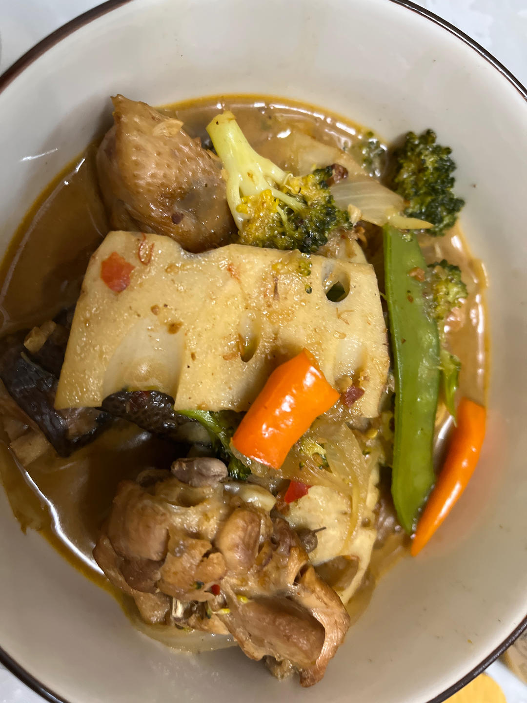 大学旁边的重庆鸡公煲（0失败的做法）