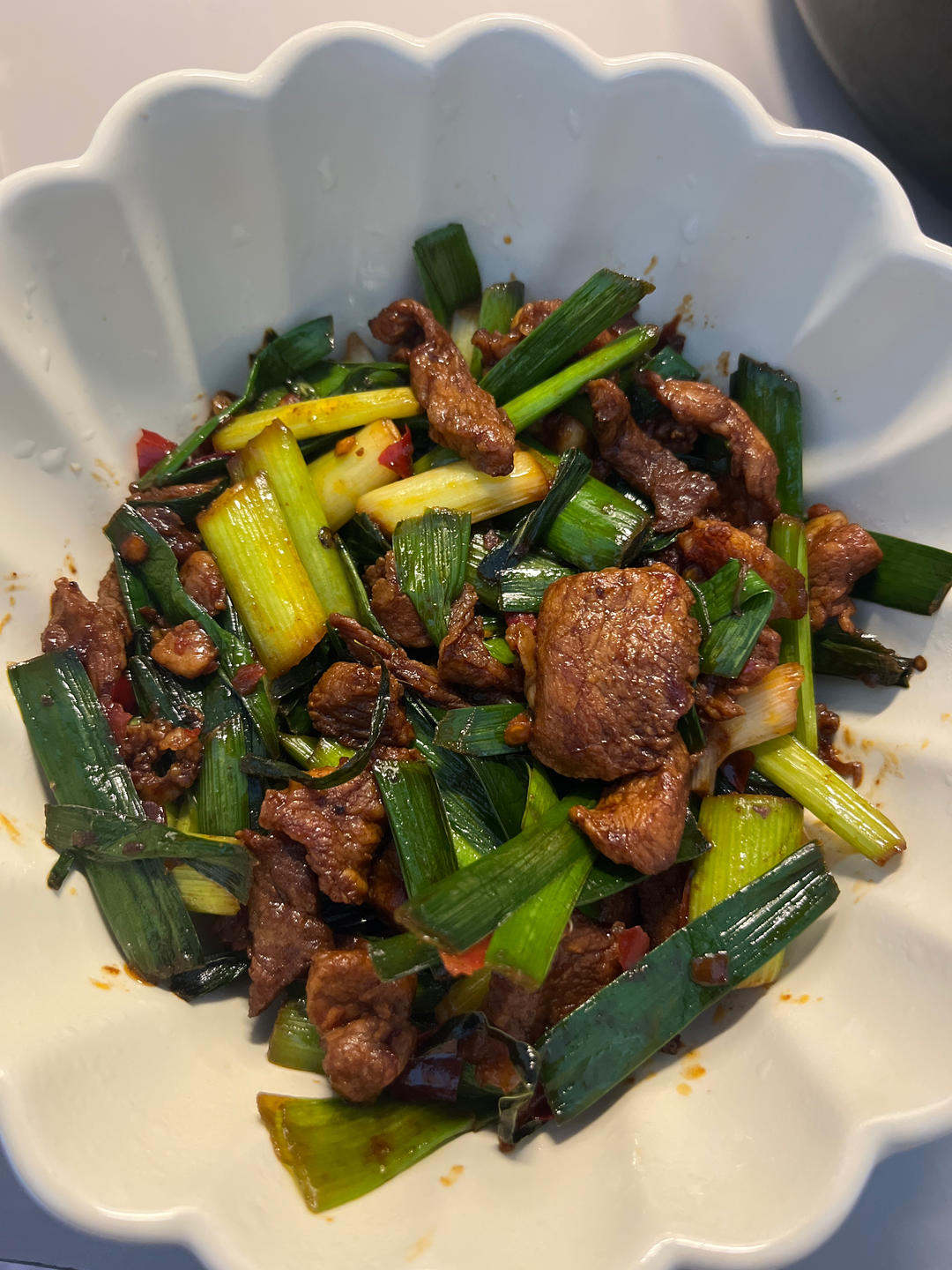 超级下饭的蒜苗炒肉，零失败