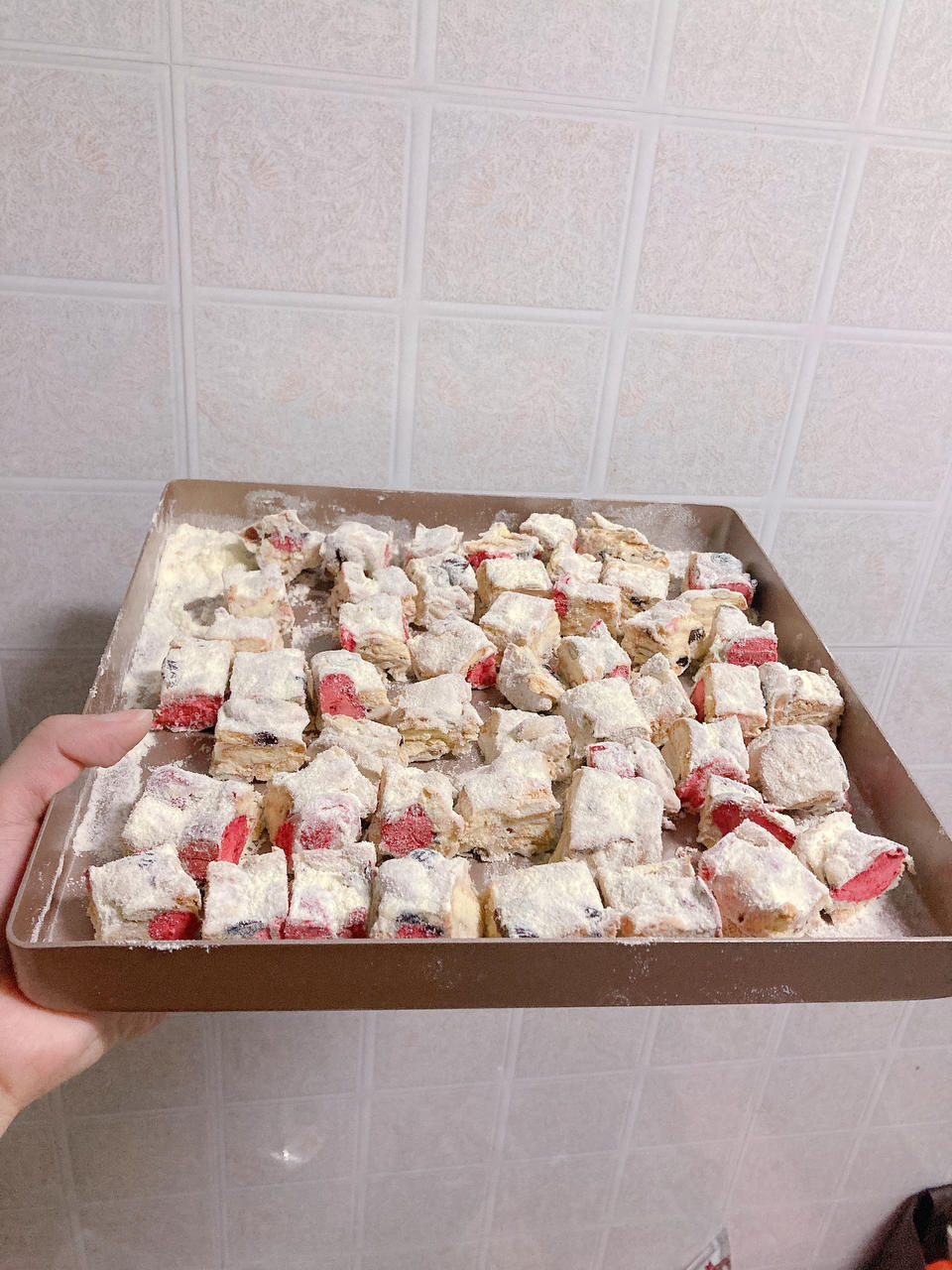 雪花酥  不甜版