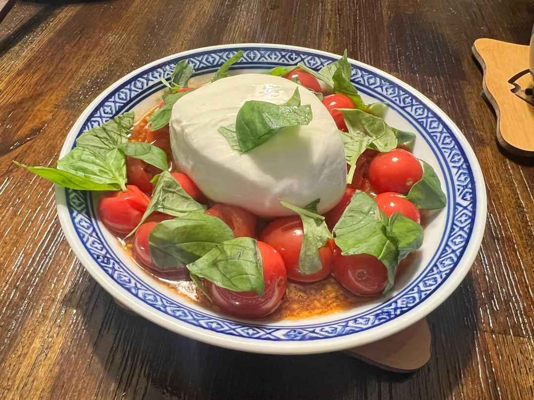 布拉塔奶酪三食
Burrata three ways