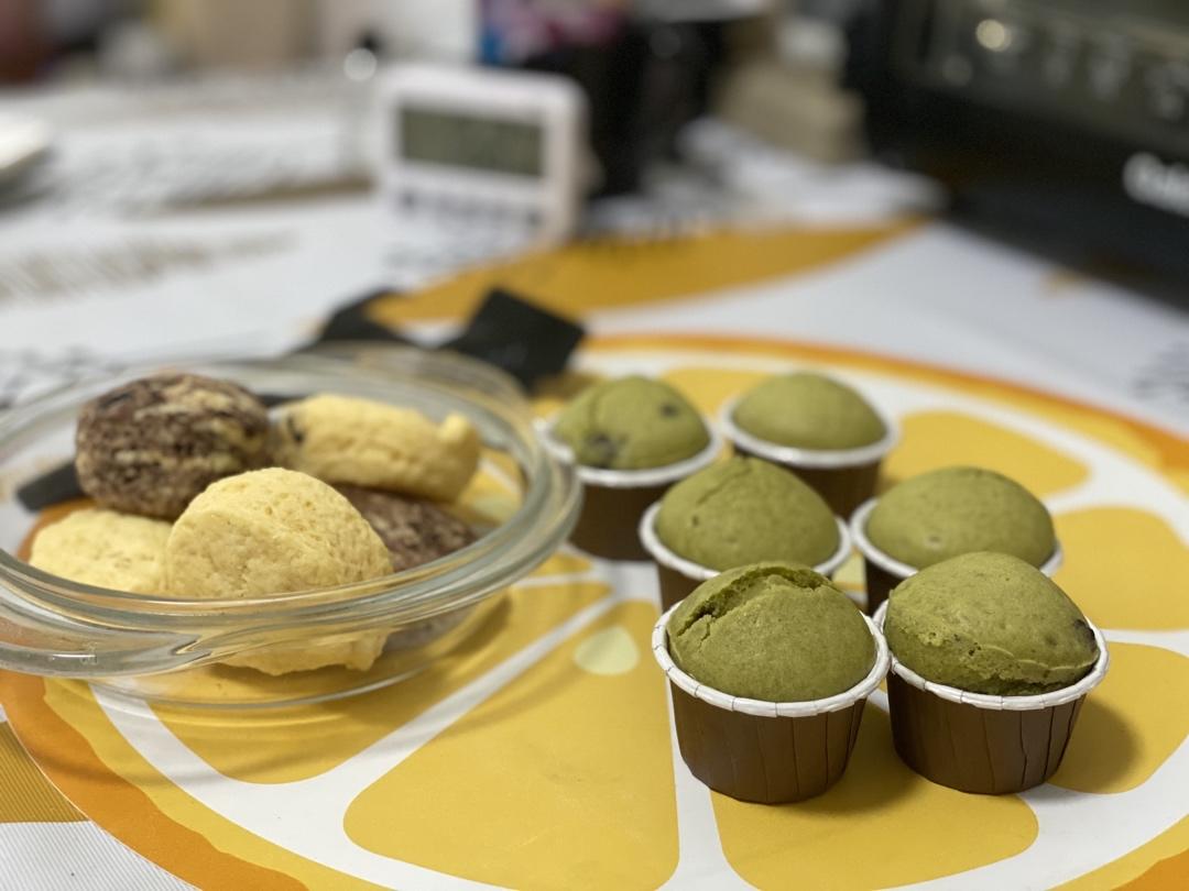 抹茶红豆马芬蛋糕           最简单 最快手100%成功