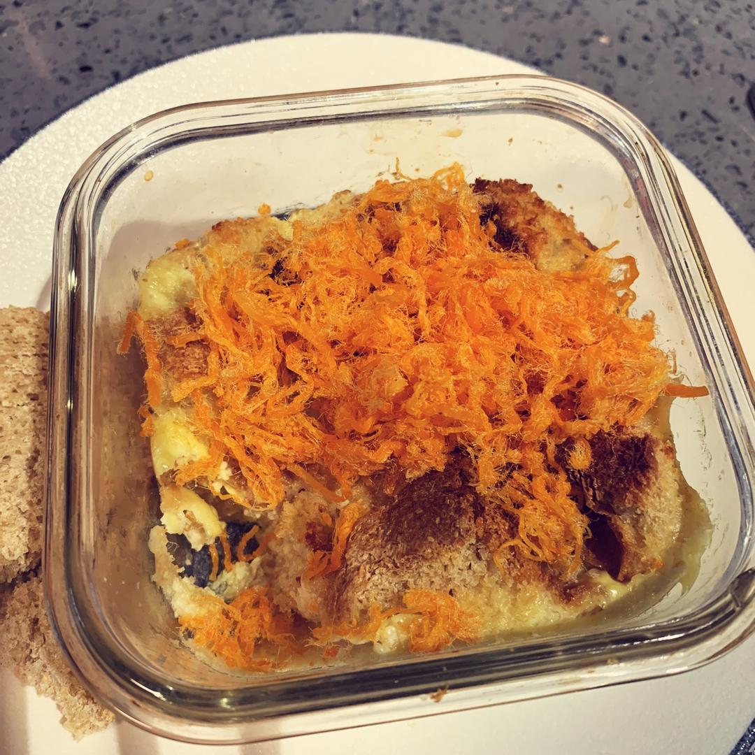 鸡蛋牛奶吐司布丁