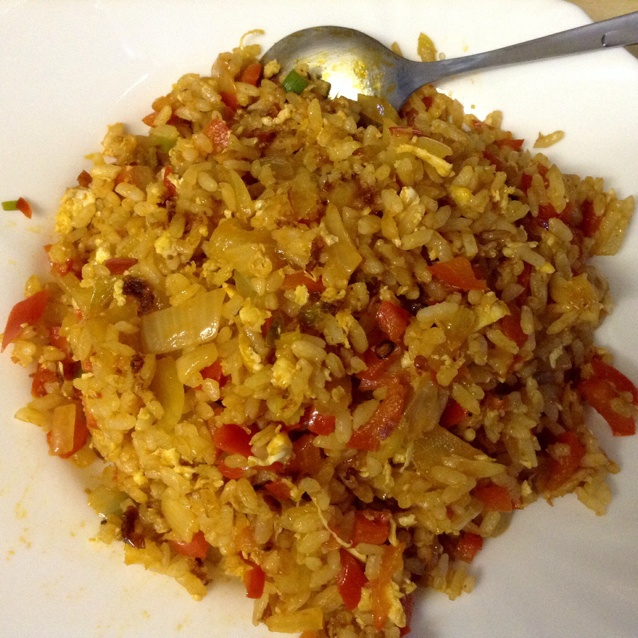 青椒炒饭