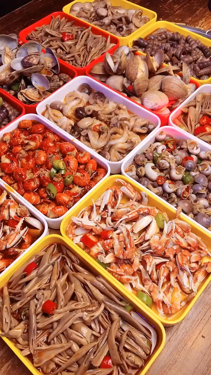 夏日凉菜-麻辣扇贝捞汁