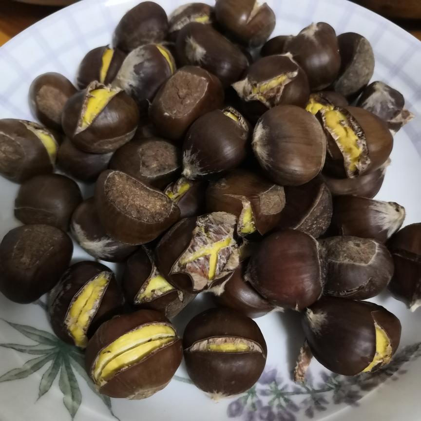 随便炸炸就好吃的空气炸锅板栗