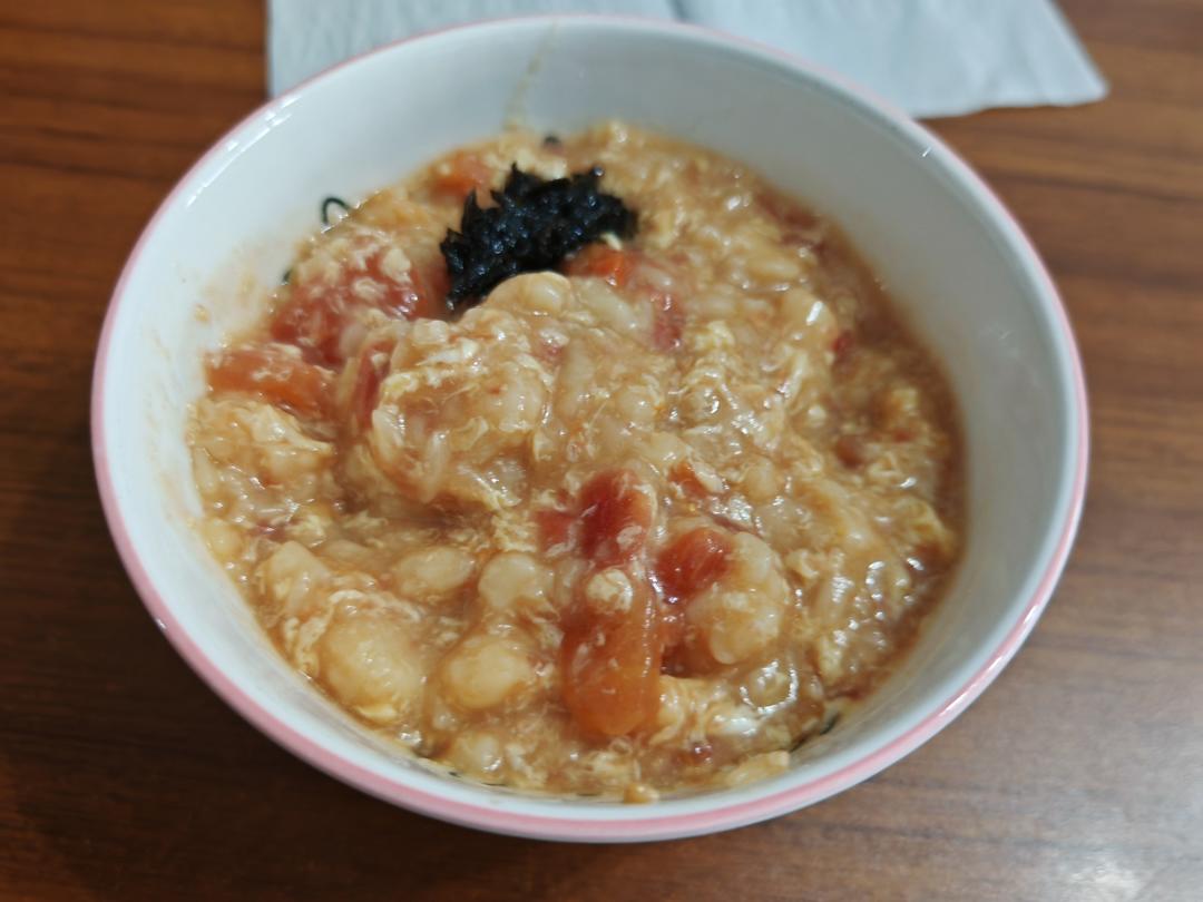 简单早餐-疙瘩汤