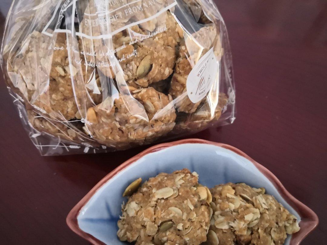 植物油版红糖燕麦饼干（超快手）