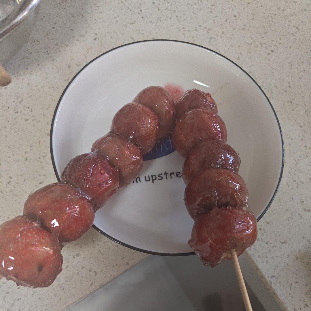 自制酸甜可口的冰糖葫芦