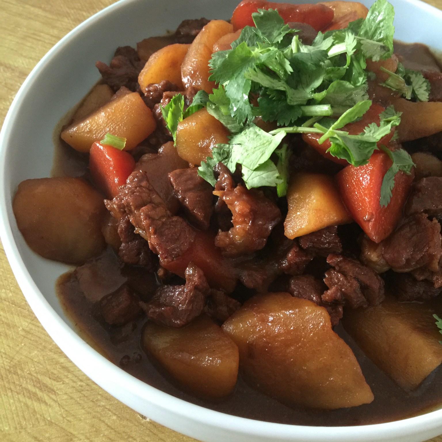 土豆烧牛肉