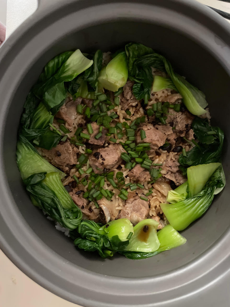 可以出摊的【豉汁排骨煲仔饭】锅巴香脆排骨软嫩！