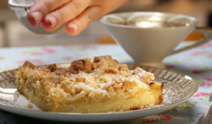 【德式烘焙】酥粒苹果蛋糕——Apfelkuchen mit Streuseln的做法 步骤10
