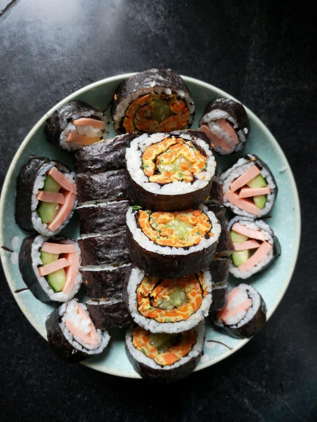 爱心紫菜包饭