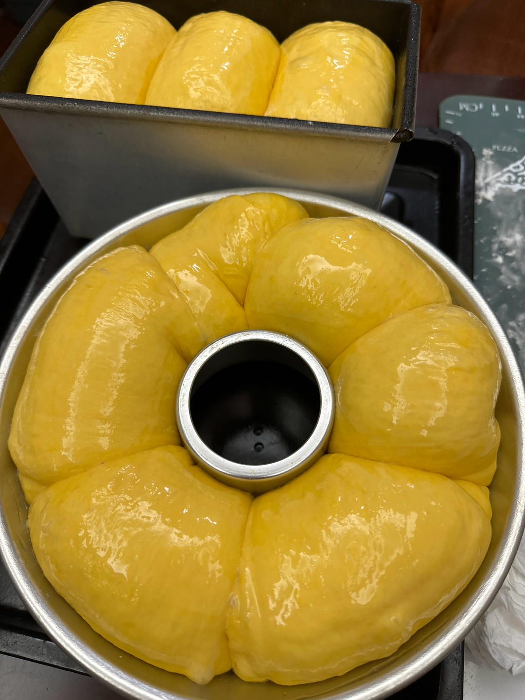 金灿灿的南瓜吐司，松软得没话说！