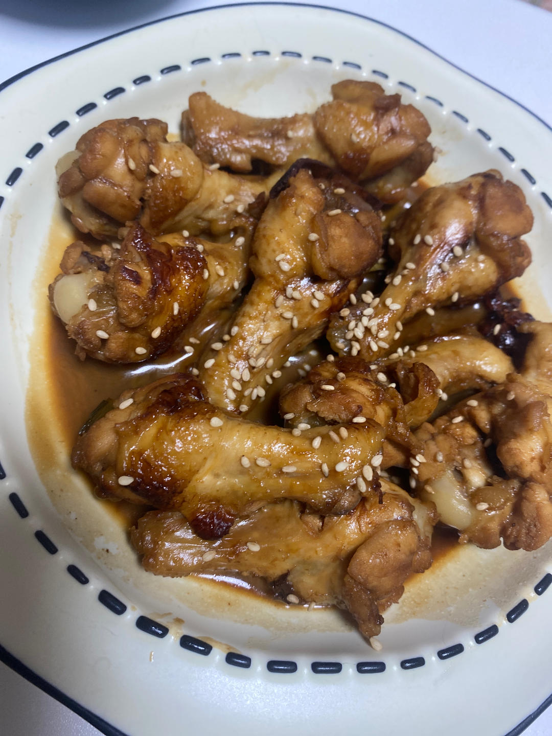 家常红烧小鸡翅根