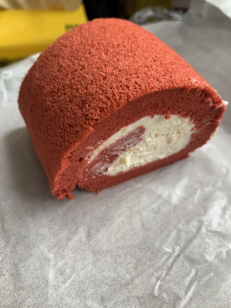 红丝绒蛋糕卷（超详细）