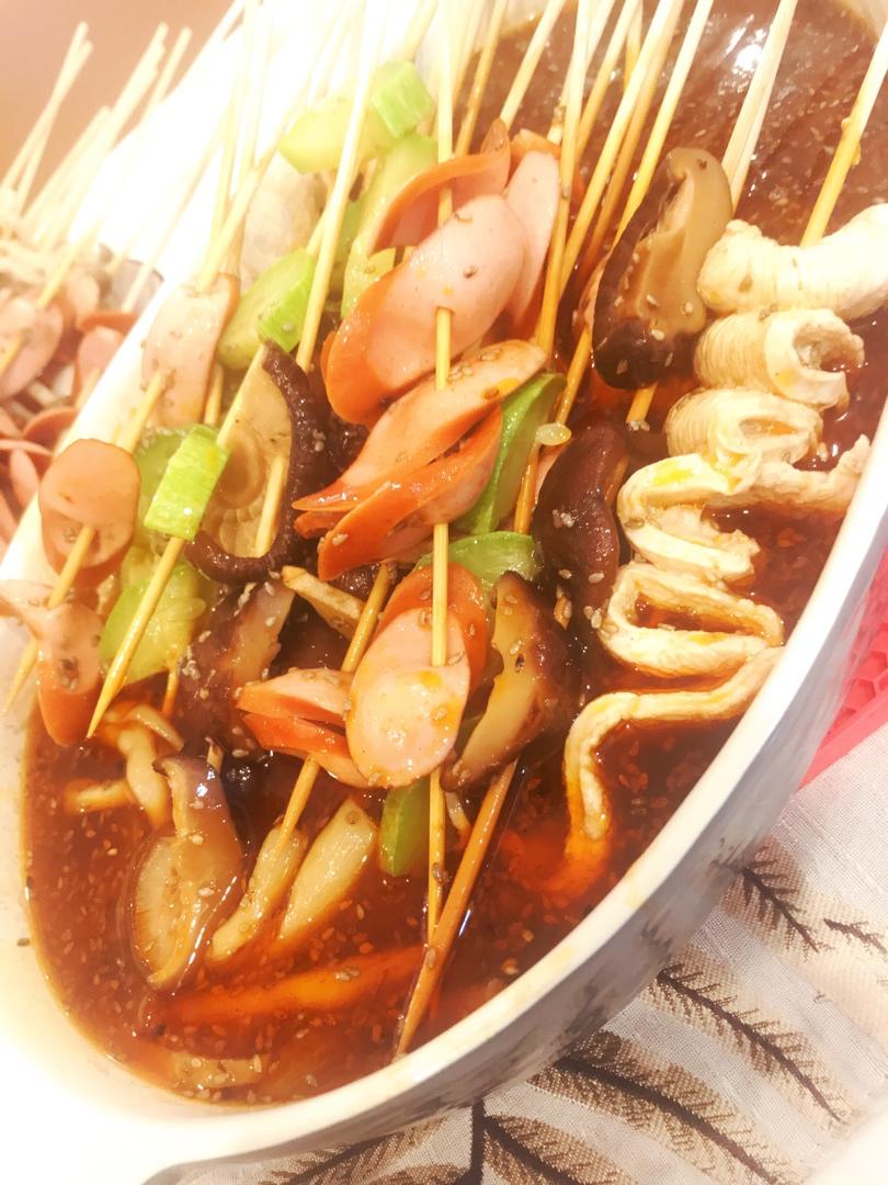 自制钵钵鸡