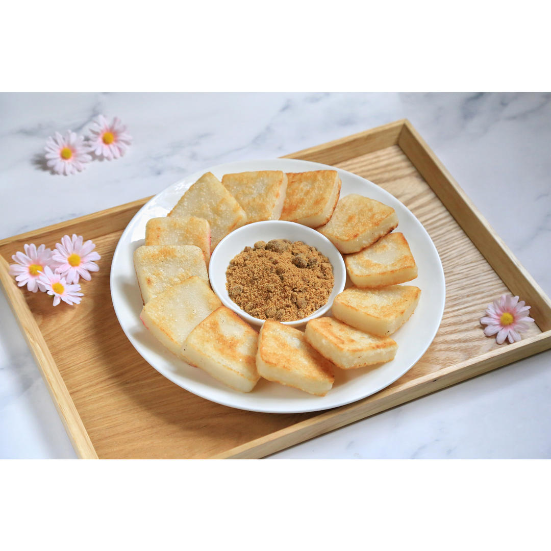 豆渣糯米粑粑