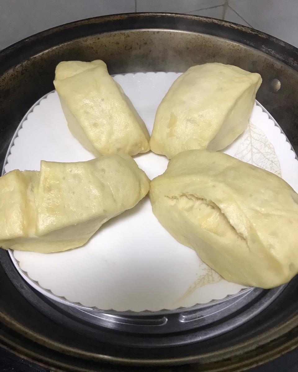 妥妥的红糖开花馒头（酵母版）