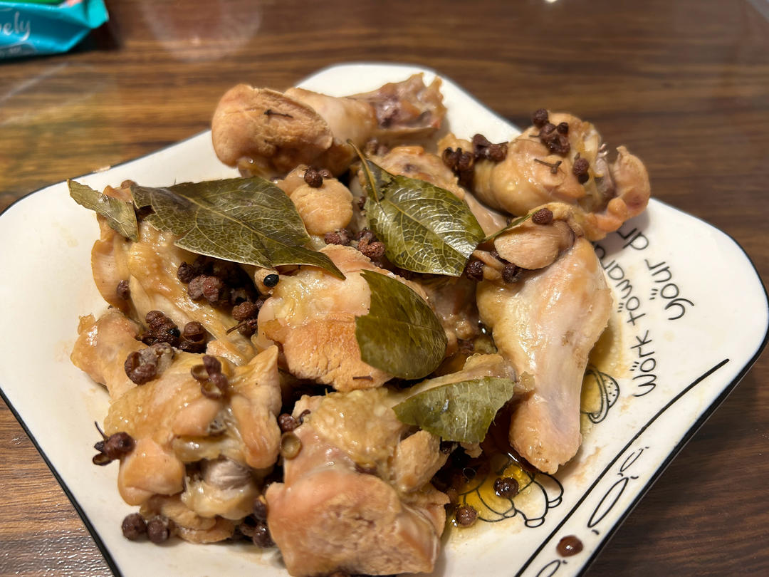 无油版巨嫩无比的椒盐蒸鸡腿🍗