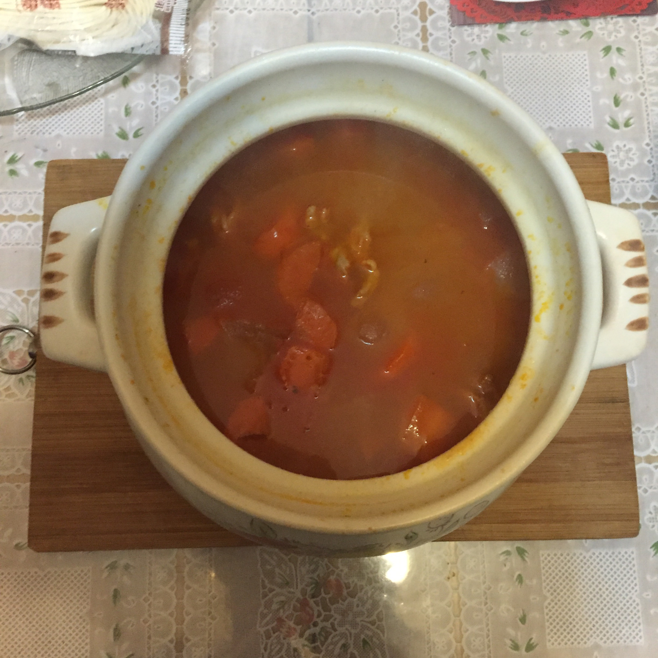 番茄牛肉汤