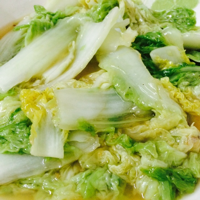 estella91做的清炒白菜