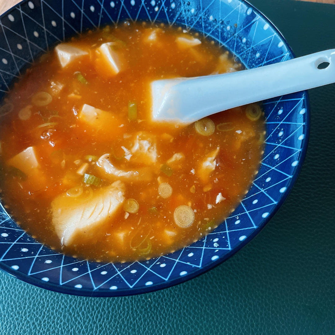 低脂食谱🌟番茄龙利鱼汤🌟低热量高蛋白